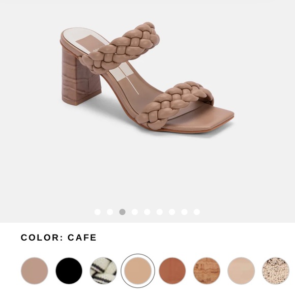 NWT in box Dolce Vita Paily Cafe Stella heels size 7.5 - Picture 3 of 8